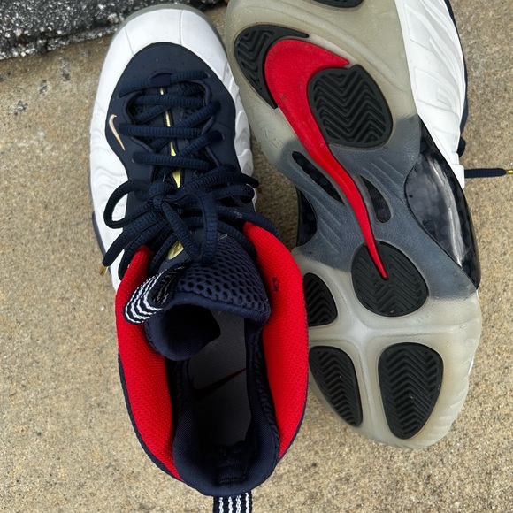 Nike Air Foamposite One Olympic(Boys 7) - Picture 8 of 14
